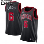 Maillot NBA Chicago Bulls Alex Caruso 6 Jordan 2022-23 Statement Edition Noir Swingman - Enfant